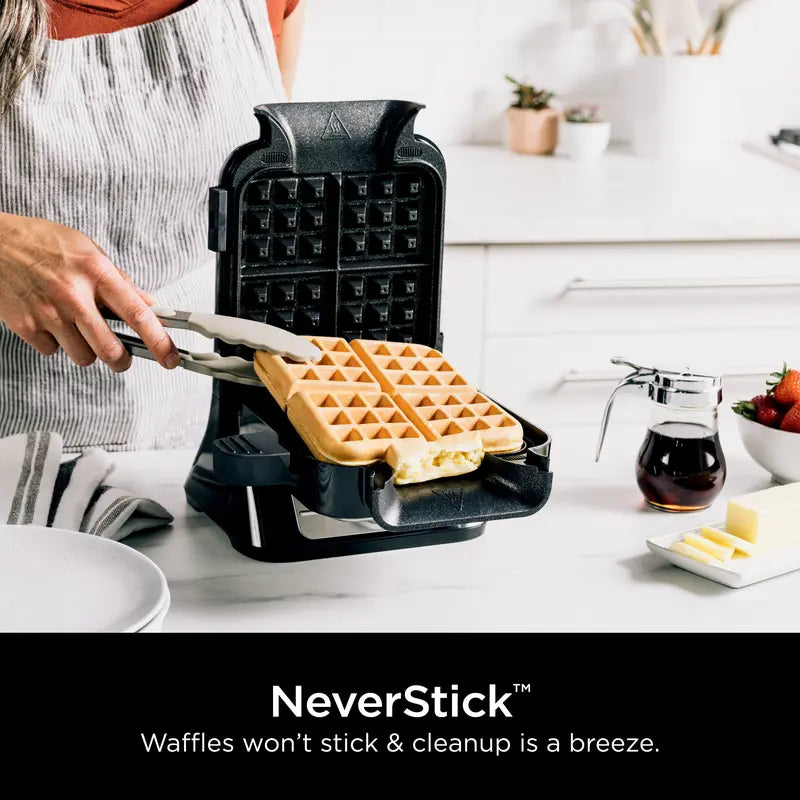 Ninja Belgian Waffle Maker PRO — Vertical NeverStick Design - original gallery 4