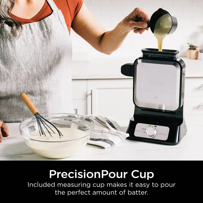 Ninja Belgian Waffle Maker PRO — Vertical NeverStick Design - original gallery 5