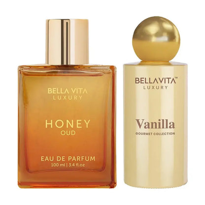 Honey Oud & Vanilla Eau de Parfum Duo — 2 × 100 ml - original gallery 2