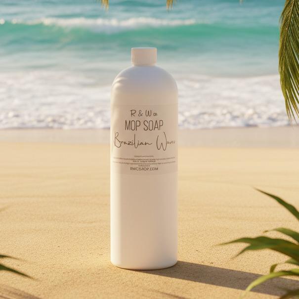 Brazilian Waves mop soap bottle