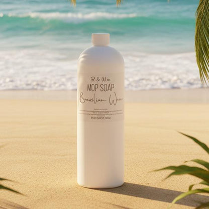 Brazilian Waves mop soap bottle