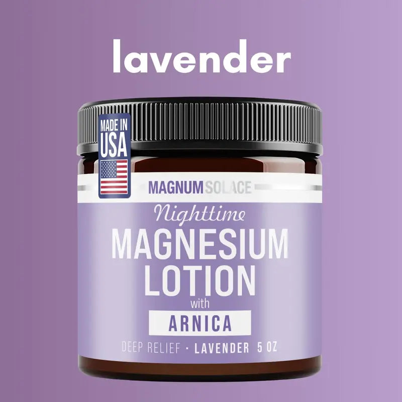 Lavender Magnesium Body Lotion with Arnica — 5 oz - Lavender