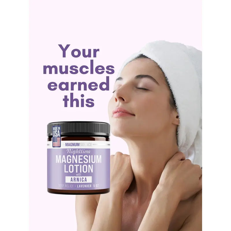Lavender Magnesium Body Lotion with Arnica — 5 oz - original gallery 5