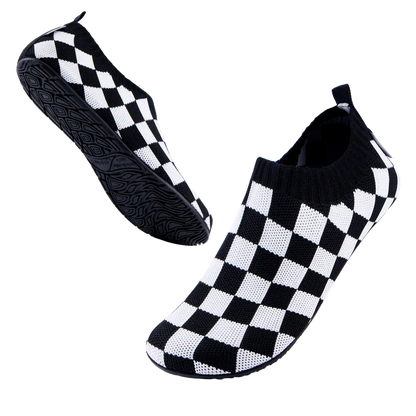 Leopard Barefoot Aqua Shoes with Flexible Rubber Soles - original gallery 3