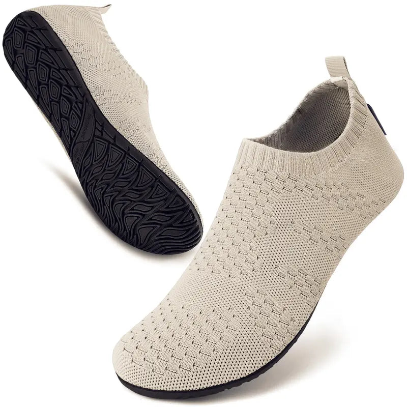 Leopard Barefoot Aqua Shoes with Flexible Rubber Soles - original gallery 5
