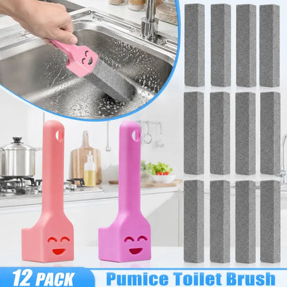Handled Pumice Cleaning Kits, Three 12-Piece Packages — product view