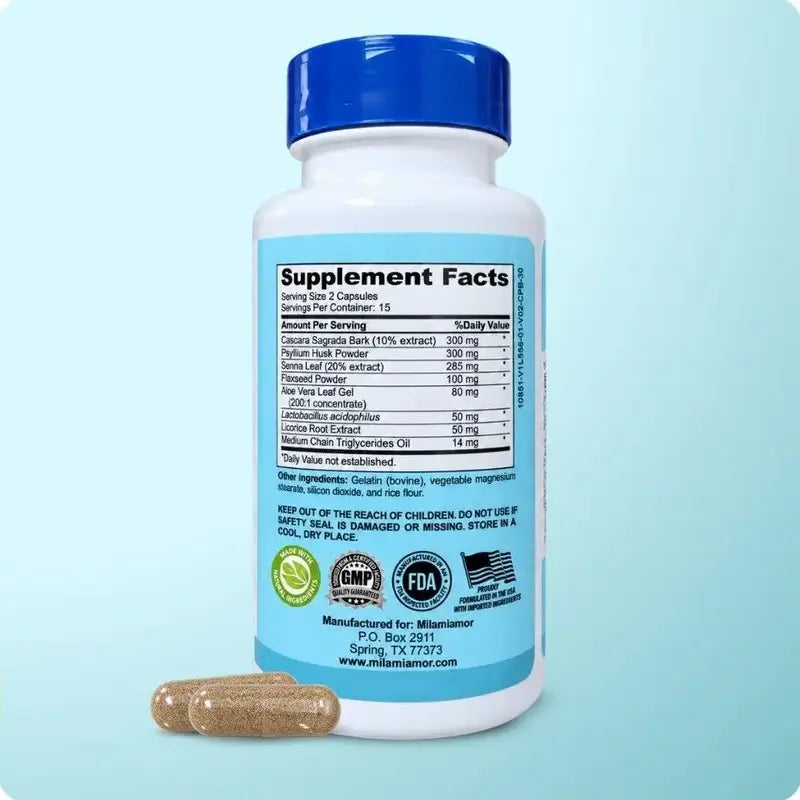Caffeine-Free Herbal Capsules — 30-Count Bottle - original gallery 5
