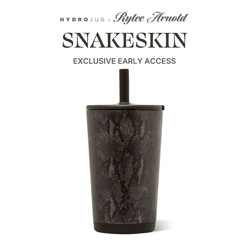 Black Vacuum-Insulated Straw Tumbler - original gallery 9