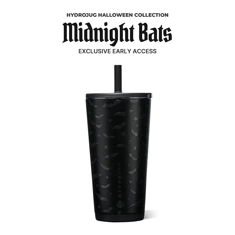 Black Vacuum-Insulated Straw Tumbler - original gallery 1
