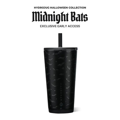 Black Vacuum-Insulated Straw Tumbler - original gallery 1