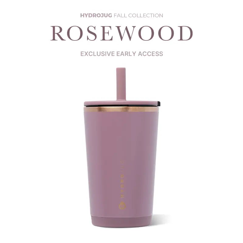 Black Vacuum-Insulated Straw Tumbler - original gallery 6