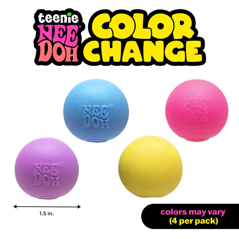 Color-Changing Mini Squishy Balls — 4 Pack - original gallery 4