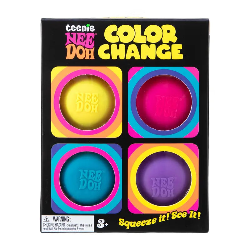 Color-Changing Mini Squishy Balls — 4 Pack - original gallery 6