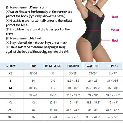 Wireless Plunge Thong Bodysuit with Adjustable Straps - original gallery 2