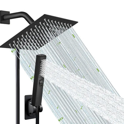 6-Inch Square Rainfall and Handheld Shower Kit — product view