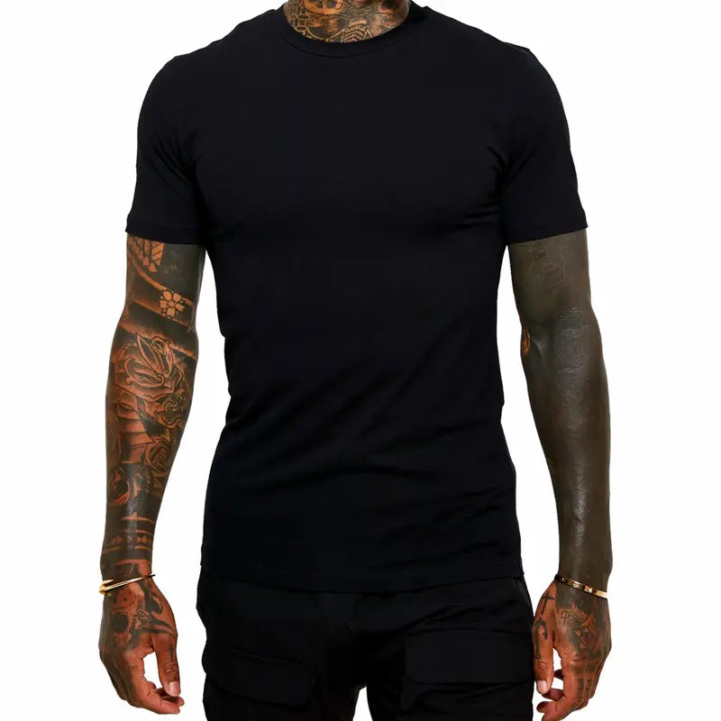 Slim-Fit Crewneck Tees — 3-Pack - original gallery 2