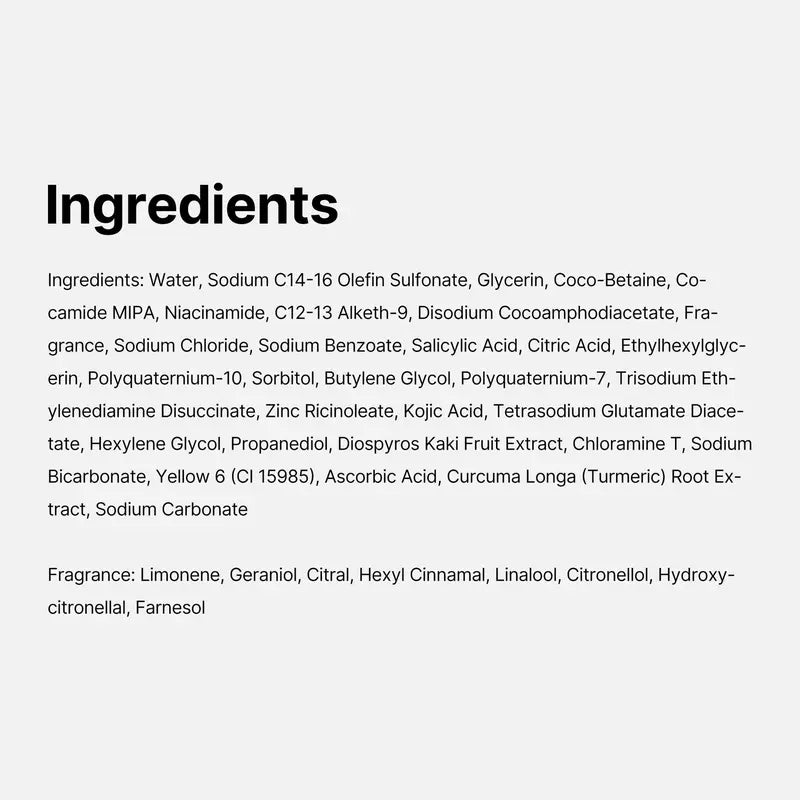 Kojic Acid and Turmeric Body Wash — 400 mL - original gallery 9