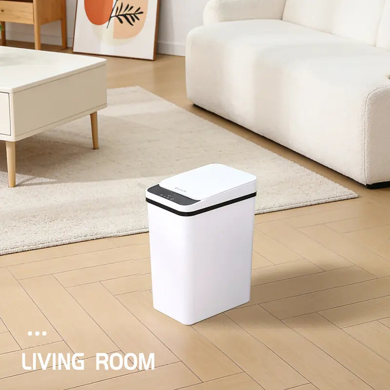 CLEALOM Touchless Motion-Sensor Trash Cans, Two-Pack — detail view 3