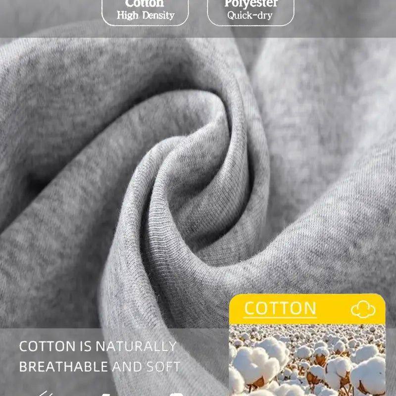 Cotton-Blend Wide-Leg Drawstring Pants — 2-Pack - original gallery 6