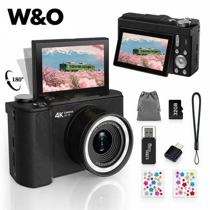Flip-Screen Pocket Digital Camera — Mystic Black - original gallery 1