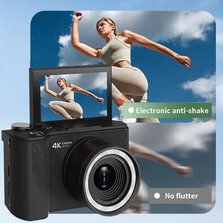 Flip-Screen Pocket Digital Camera — Mystic Black - original gallery 5