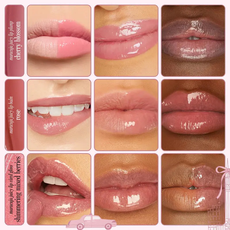 Maracuja Juicy Lip Trio with Rhinestone Caps - original gallery 9