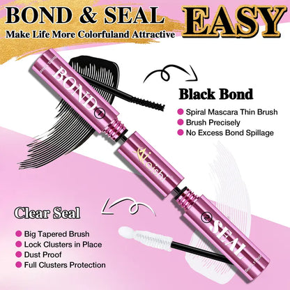 Black Bond & Seal Cluster Lash Adhesive — 2-Pack - original gallery 5