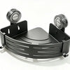 Single Corner Shower Shelf with Suction Mounts