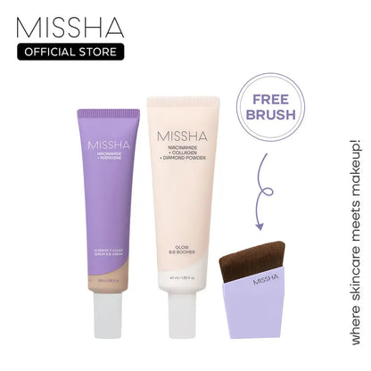 MISSHA Serum BB Cream Primer and Brush Trio — original source product view 1