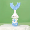 Dog-Handle U-Shaped Children's Toothbrush