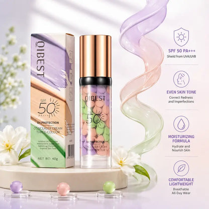 Qibest Three-in-One Color Correcting Primer — original source product view 5