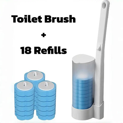 Toilet Cleaning Wand and Caddy Kit with 18 Refills — product view