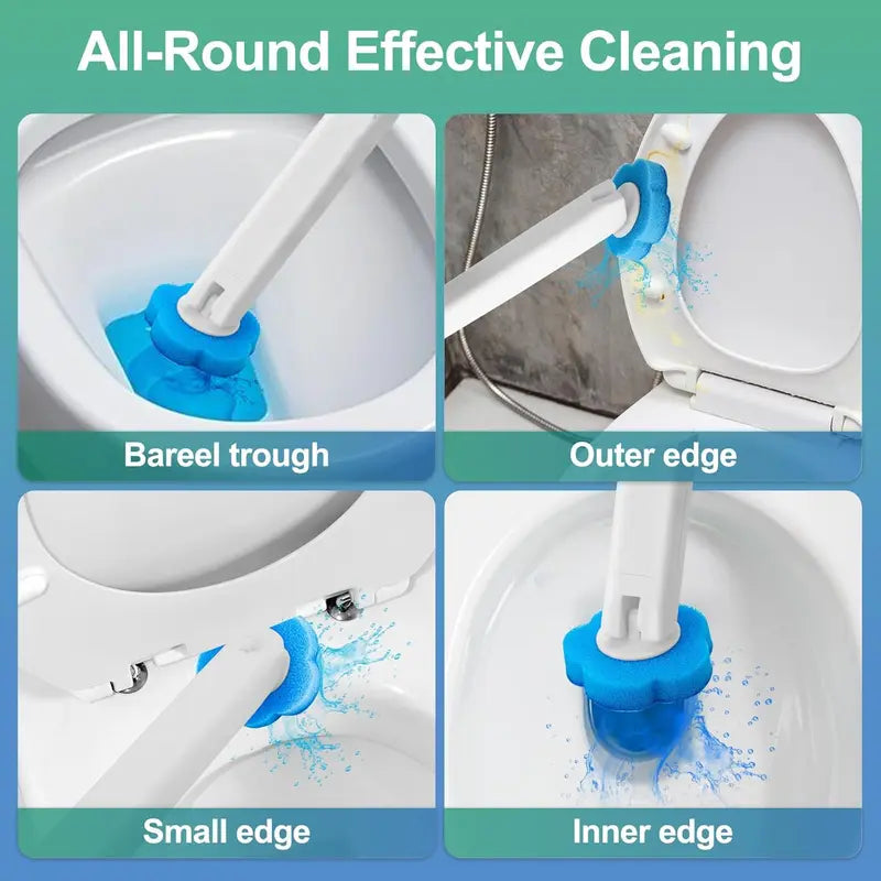 Toilet Cleaning Wand and Caddy Kit with 18 Refills — detail view 2
