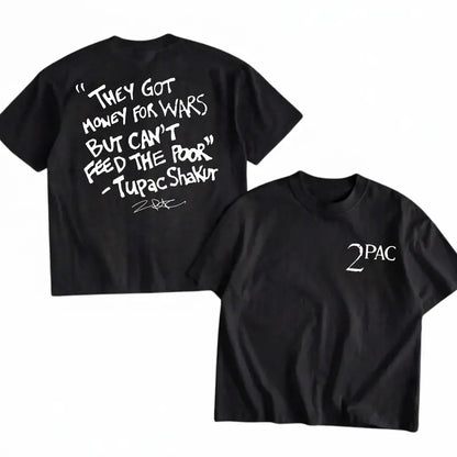 Black graphic tee