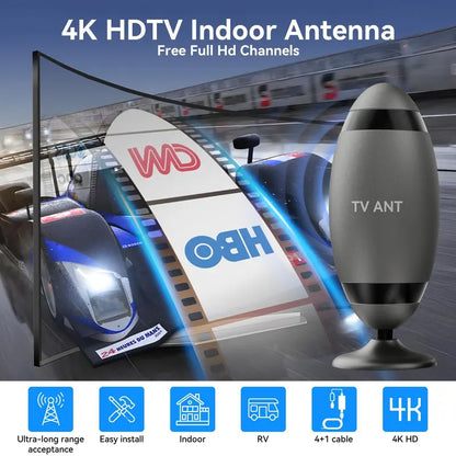 Geometric Ring Indoor Digital TV Antenna - original gallery 7