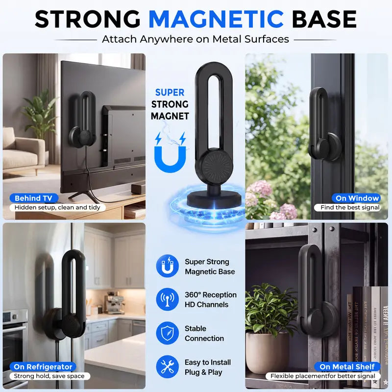 Geometric Ring Indoor Digital TV Antenna - original gallery 5