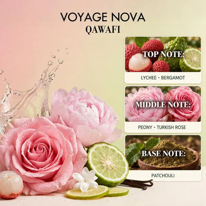 Rose & Lychee Floral Fragrance — 4 × 50 mL Set - original gallery 3