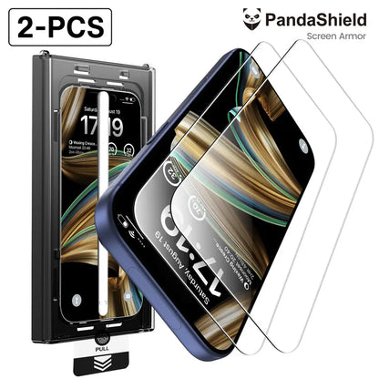 HD Clear Tempered-Glass Screen Protectors — 4-Pack - 8K HD Clear 