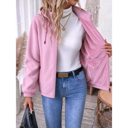 Pink jacket color swatch photo