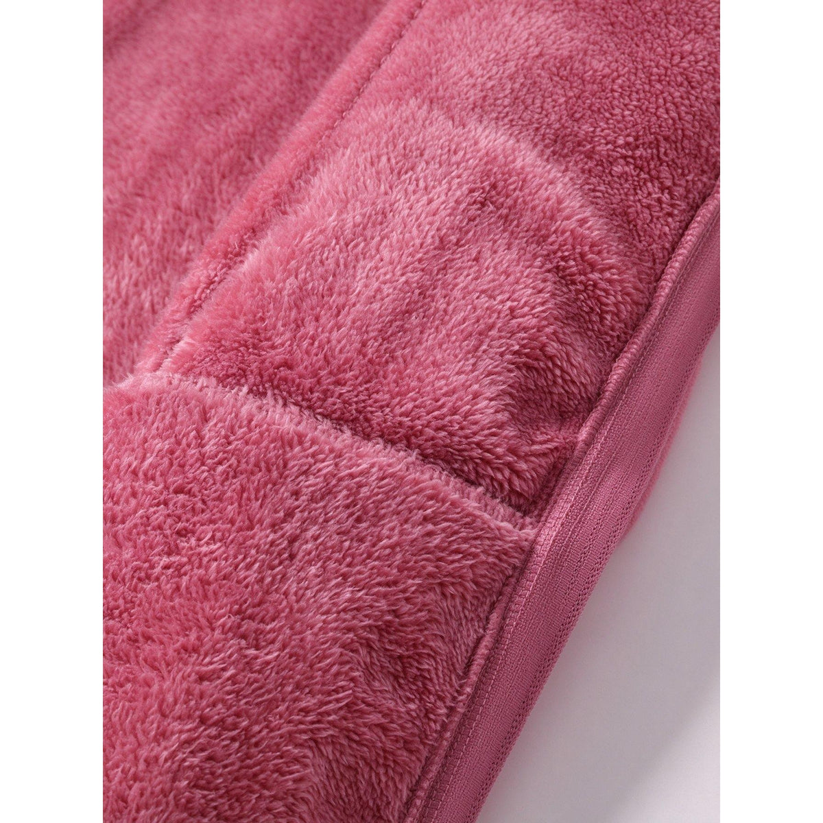 Women plush fleece jacket gallery 6