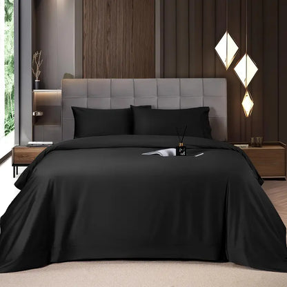 Bamboo-Rayon Blend Deep-Pocket Sheets — Twin & Twin XL - Bamboo-Black