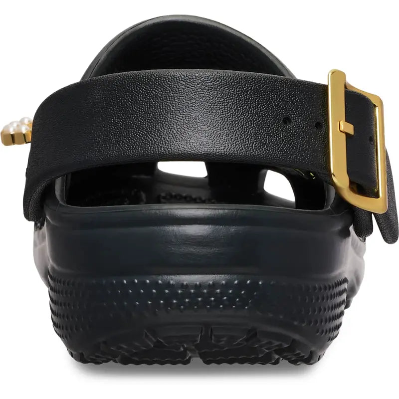 Classic Metallic-Buckle Clogs — Black - original gallery 6