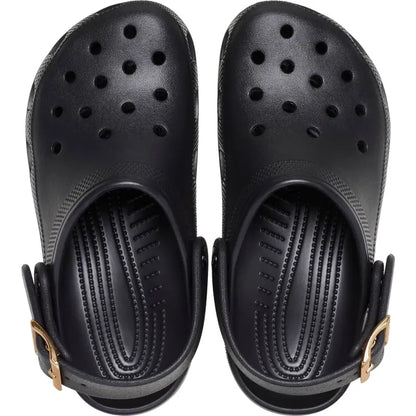 Classic Metallic-Buckle Clogs — Black - original gallery 3