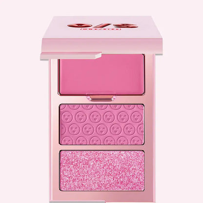 Three-Texture Blush Palette — Attention Seeker or Gworly Pop - Attention Seeker