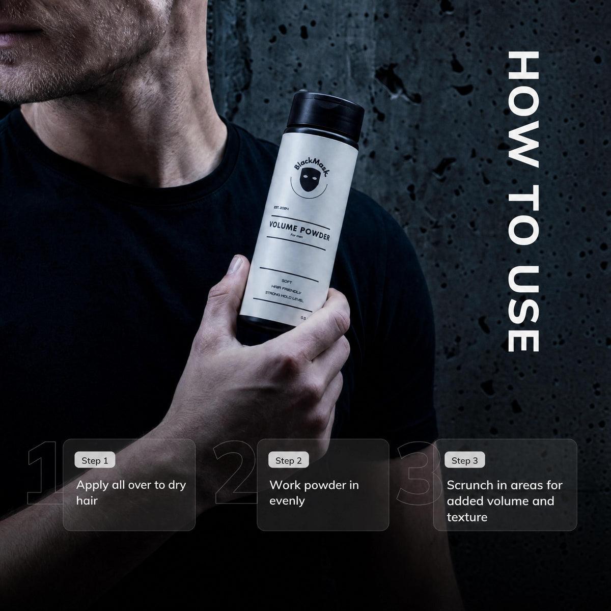 BlackMask volume powder gallery 2
