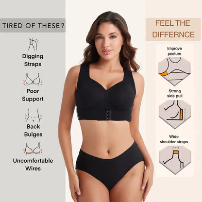 Wireless Mesh Bra with Removable Pads - original gallery 5