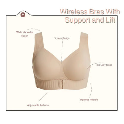Wireless Mesh Bra with Removable Pads - original gallery 7