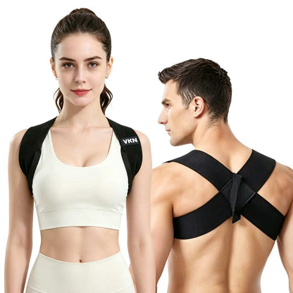 Ergonomic Elastic Posture Support Straps for Men & Women