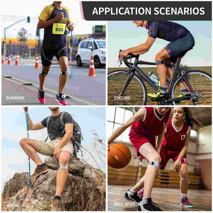 Ergonomic Silicone Patellar Tendon Support Strap & Knee Stabilizer