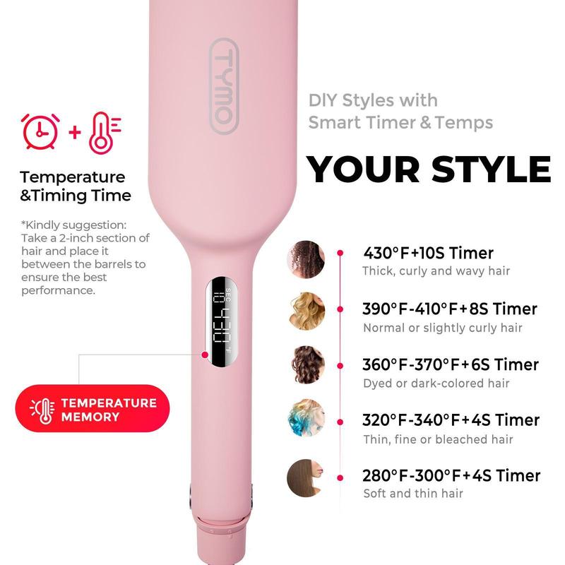 One-Clamp Mermaid Waves: Effortless, Burn-Free Styling